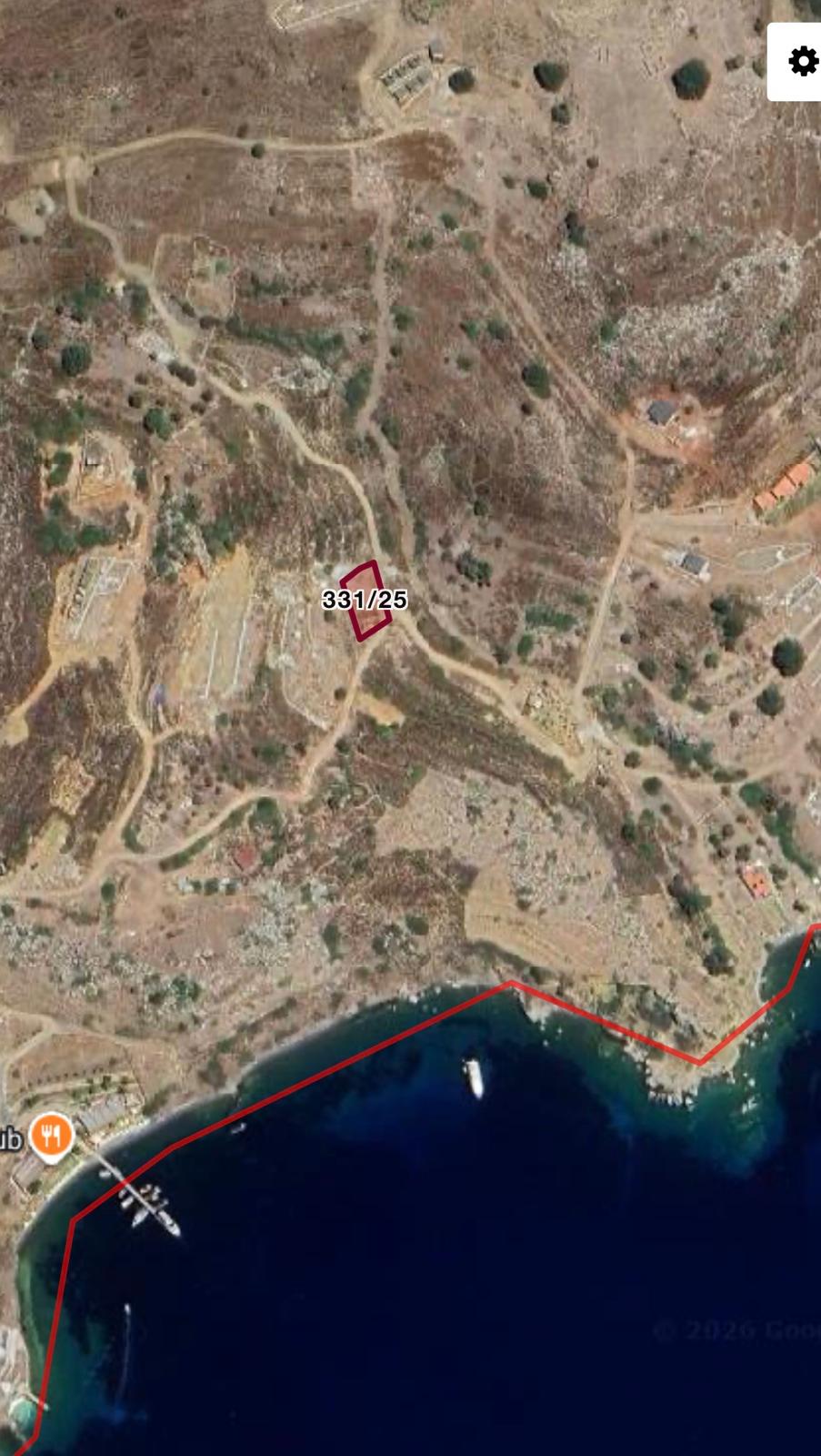 MABEL'DEN MARMARİS BOZBURUN'DA DENİZ MANZARALI 490M2 SATILIK TARLA